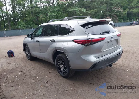 2020 Toyota Highlander Hybrid Le z USA, uszkodzony, nr VIN 5TDBBRCH9LS505383